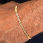 Pulsera Veneciana 3 mm 20 cm - Vibrantto Joyería