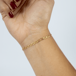 Pulsera 1X1 Eslabon 19.5cm - 3mm - Vibrantto Joyas y Accesorios - 9080321