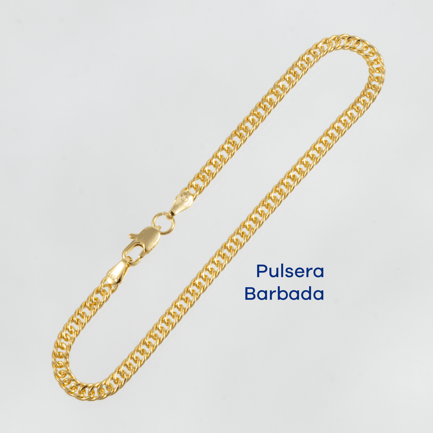 Pulsera Barbada 18cm - 3mm - Vibrantto Joyas y Accesorios - 9080069