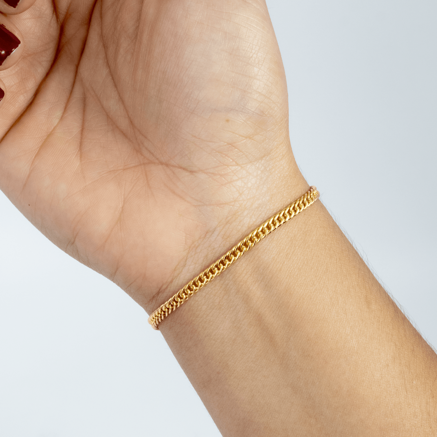 Pulsera Barbada 18cm - 3mm - Vibrantto Joyas y Accesorios - 9080069