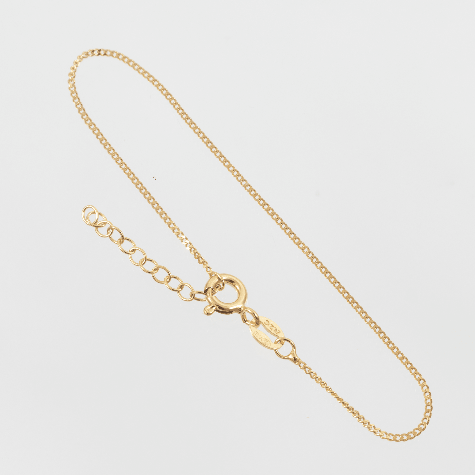 Pulsera Cubanita IT 1 mm 15 cm + Ext - Vibrantto Joyas y Accesorios - 55156