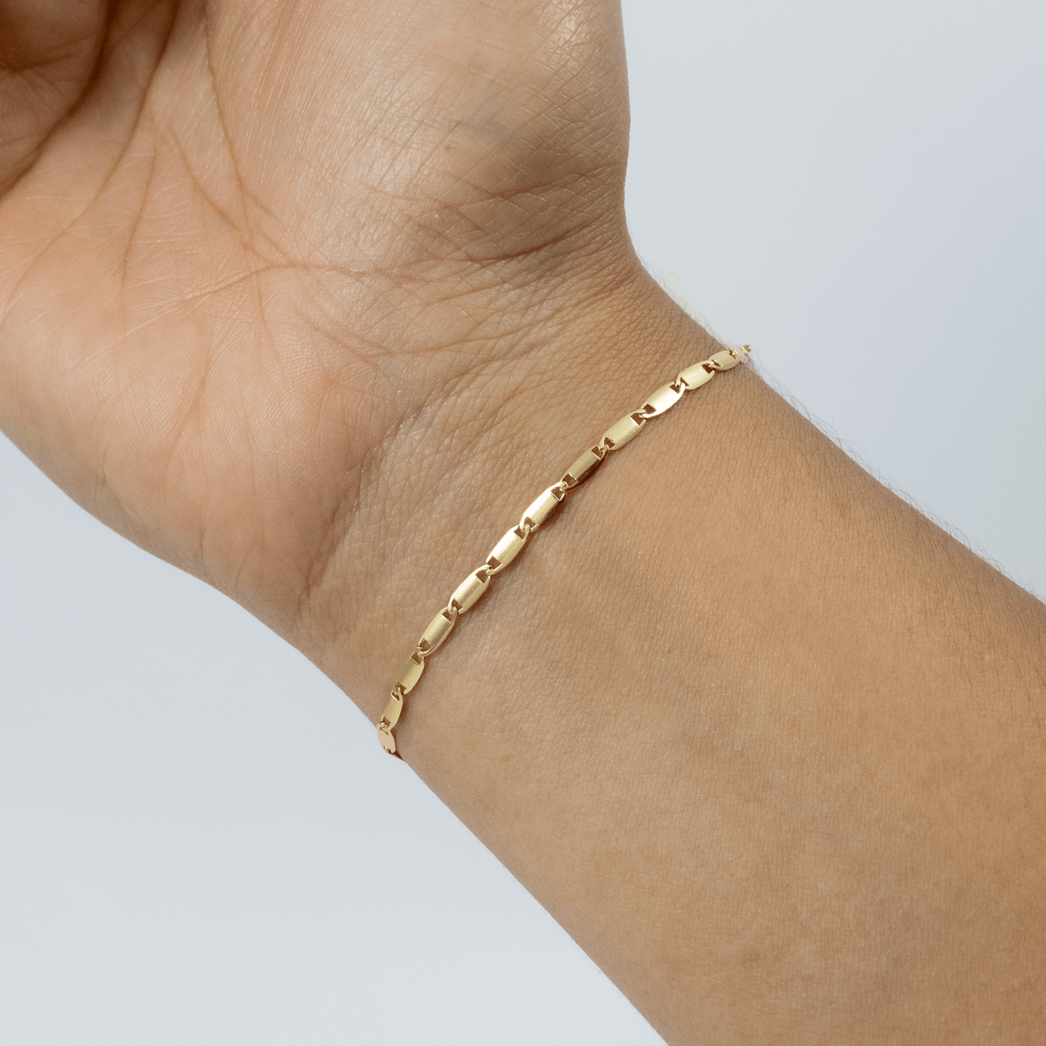 Pulsera Escalera 18cm - 2.5mm - Vibrantto Joyas y Accesorios - 9080119