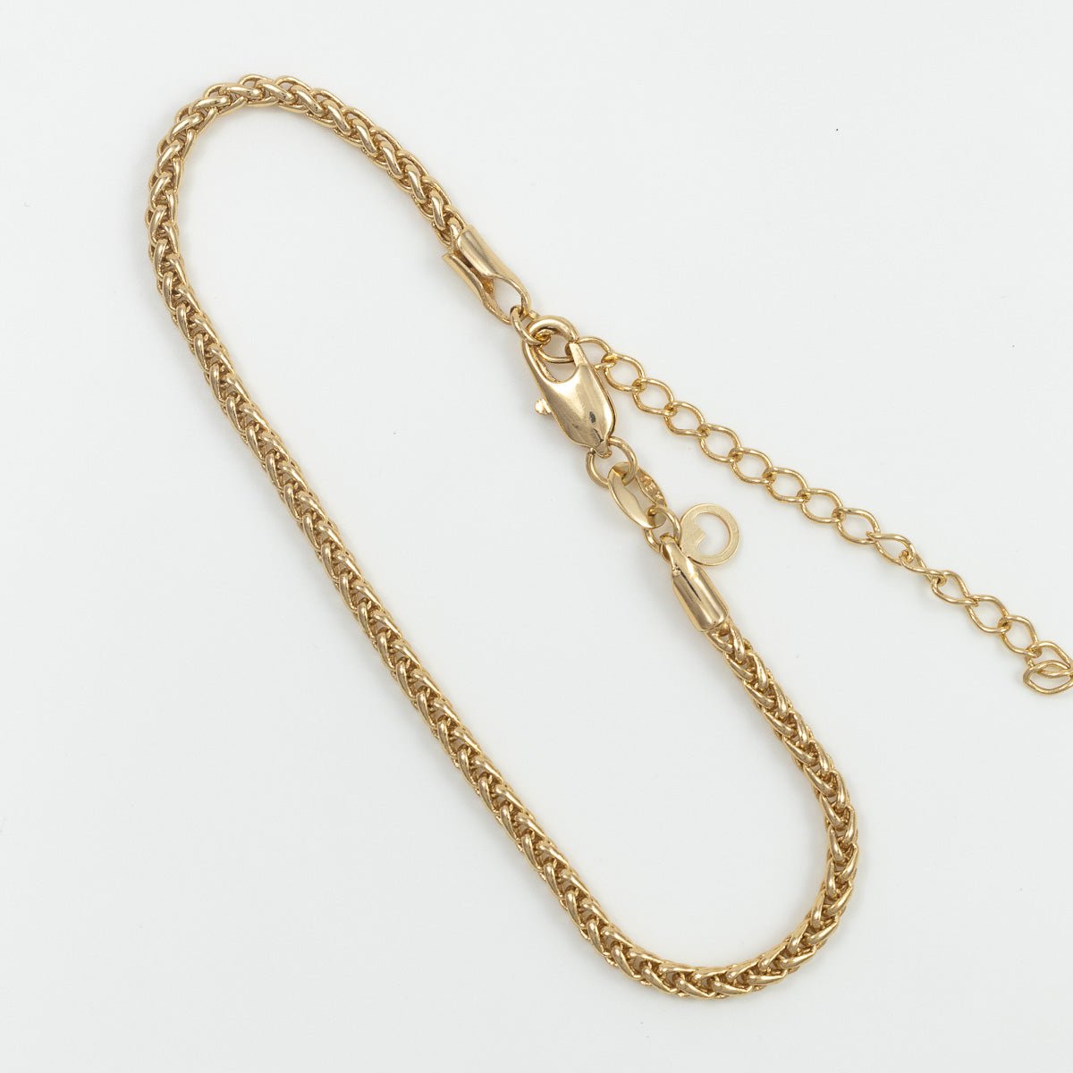 Pulsera Tejido Franco 3mm 18cm + extensor - Vibrantto Joyería - OC56250