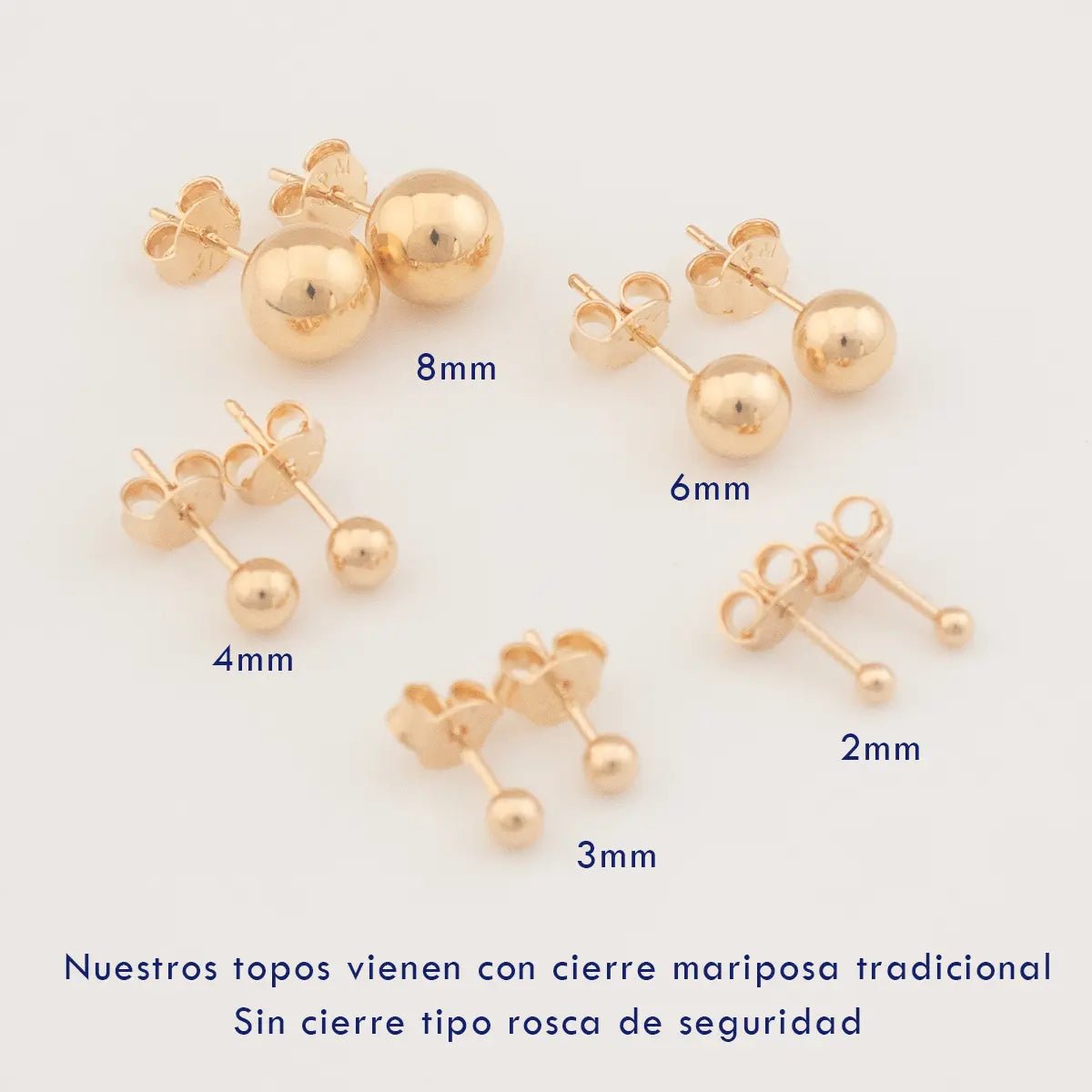 Set Aretes Balín - Vibrantto Joyería 