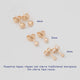 Set Aretes Balín - Vibrantto Joyería 