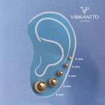 Set Aretes Balín - Vibrantto Joyería 