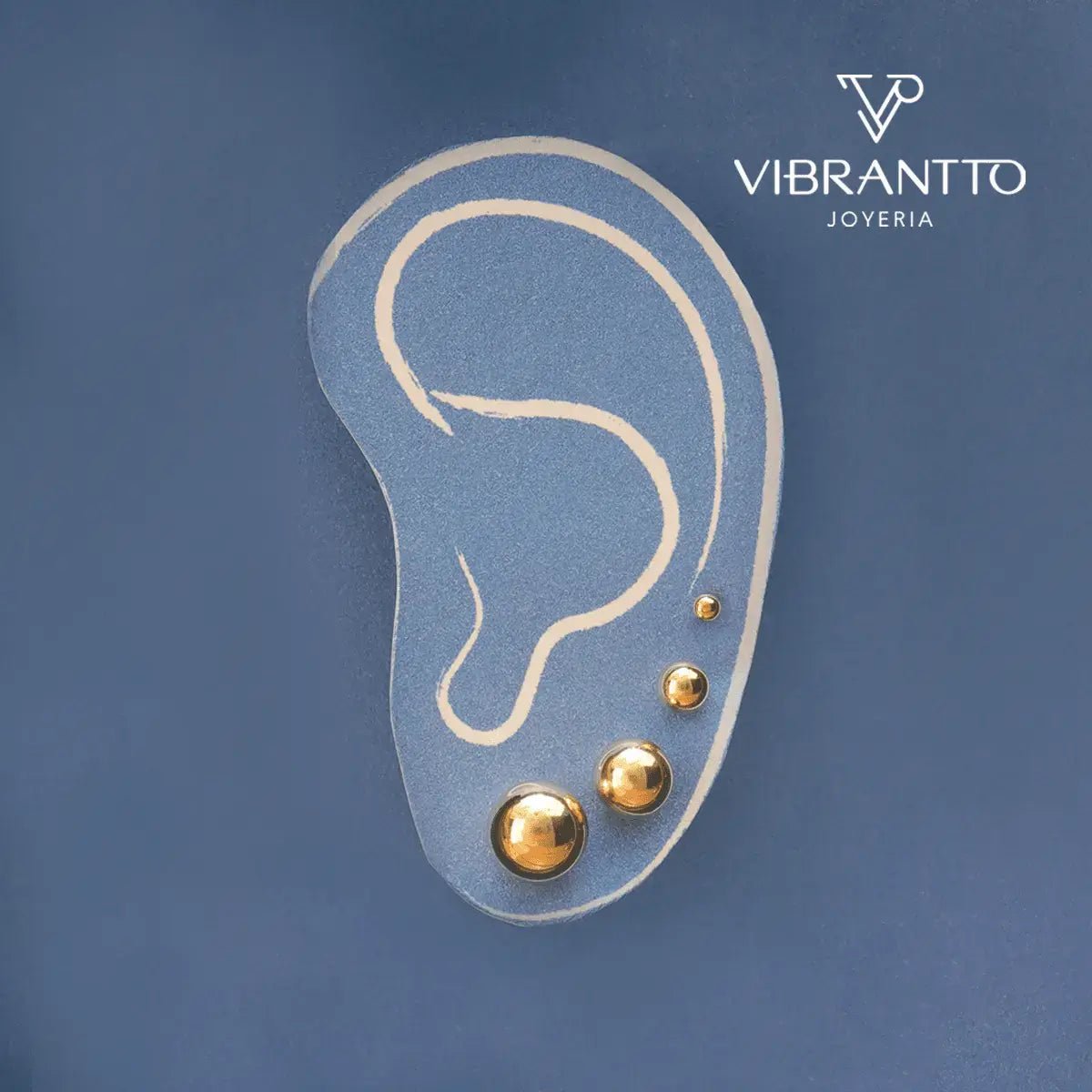 Set Aretes Balín - Vibrantto Joyería 