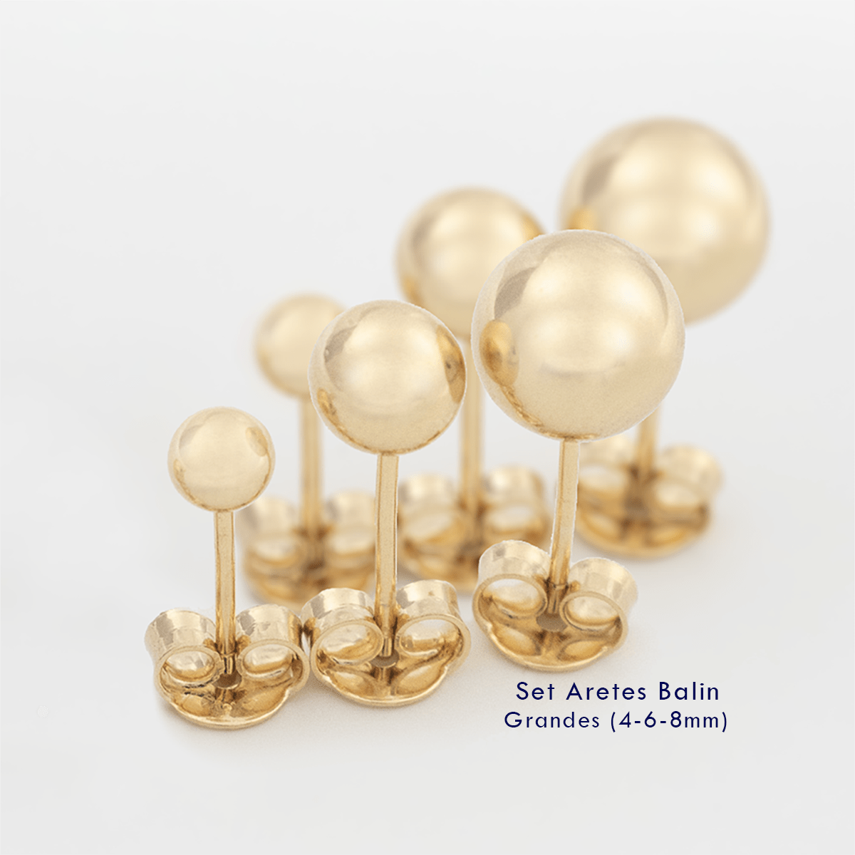 Set Aretes Balín - Vibrantto Joyería 