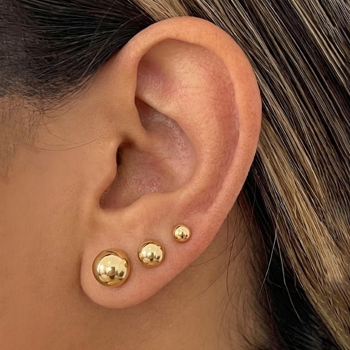 Set Aretes Balín - Vibrantto Joyería 