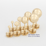 Set Aretes Balín - Vibrantto Joyería 