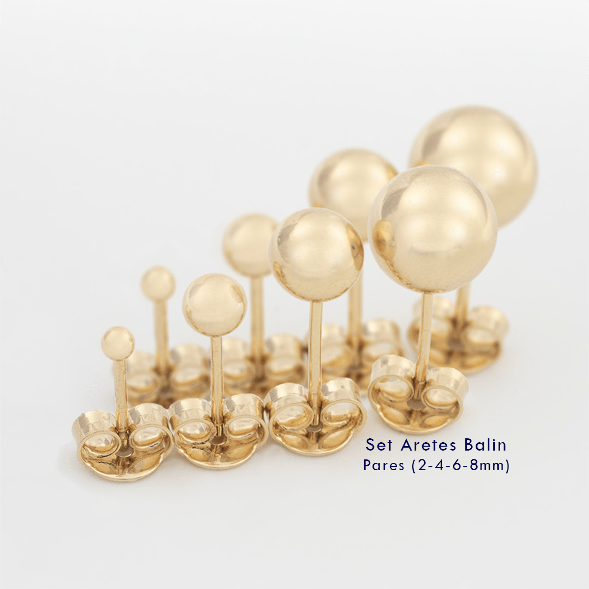Set Aretes Balín - Vibrantto Joyería 