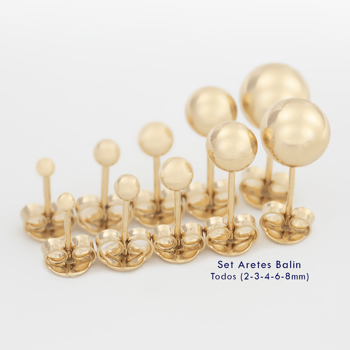 Set Aretes Balín - Vibrantto Joyería 