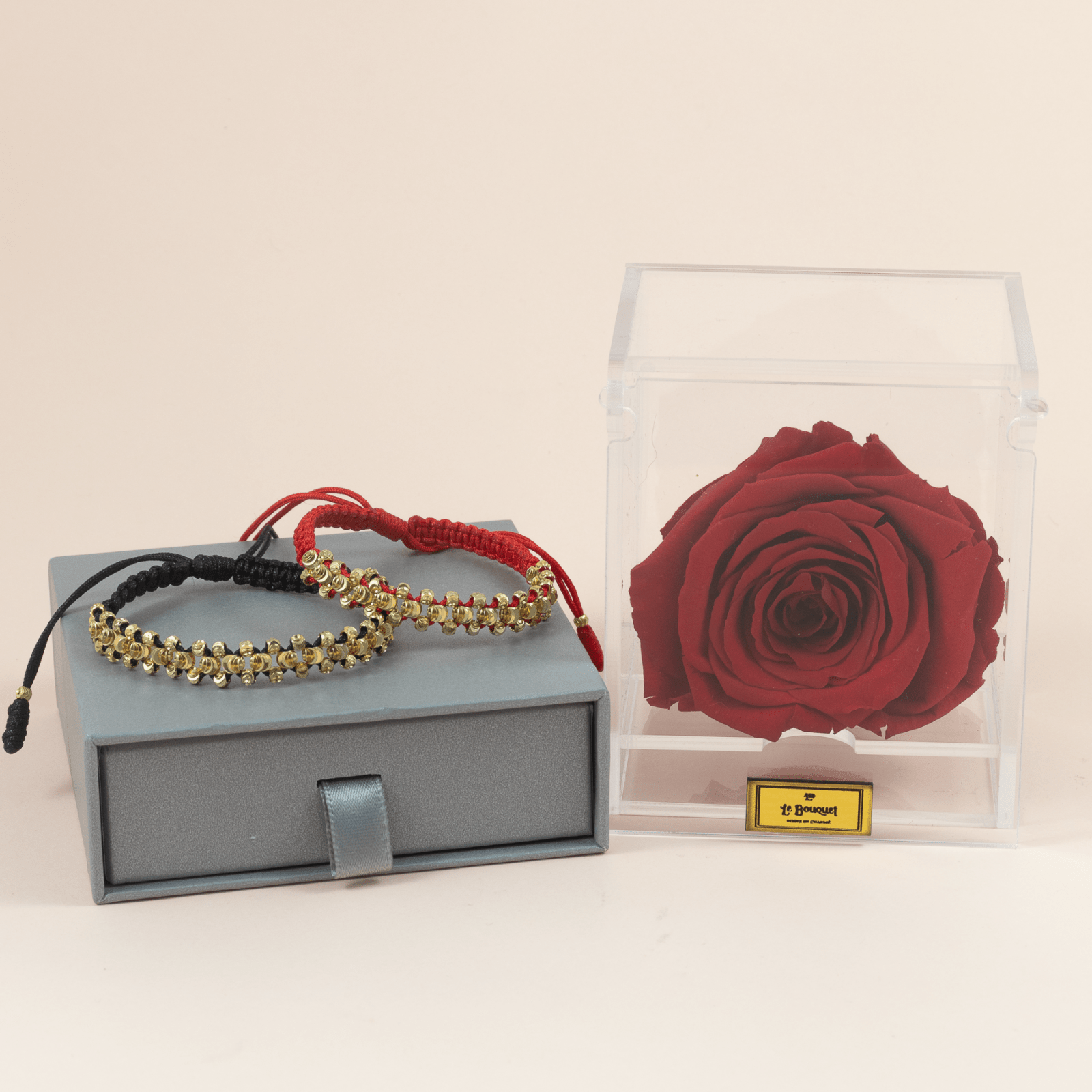 Set Alfa Colmena Italo + Rosa Eterna - Vibrantto Joyas y Accesorios - 