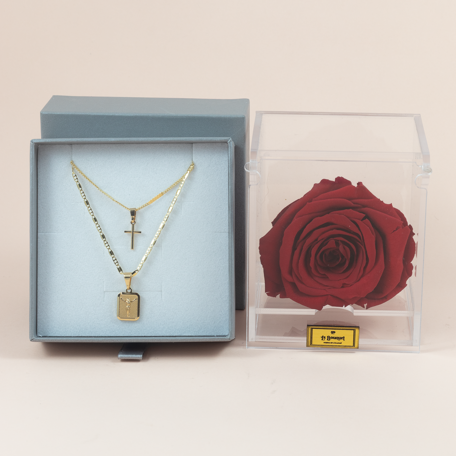 Set Nosotros + Rosa Eterna