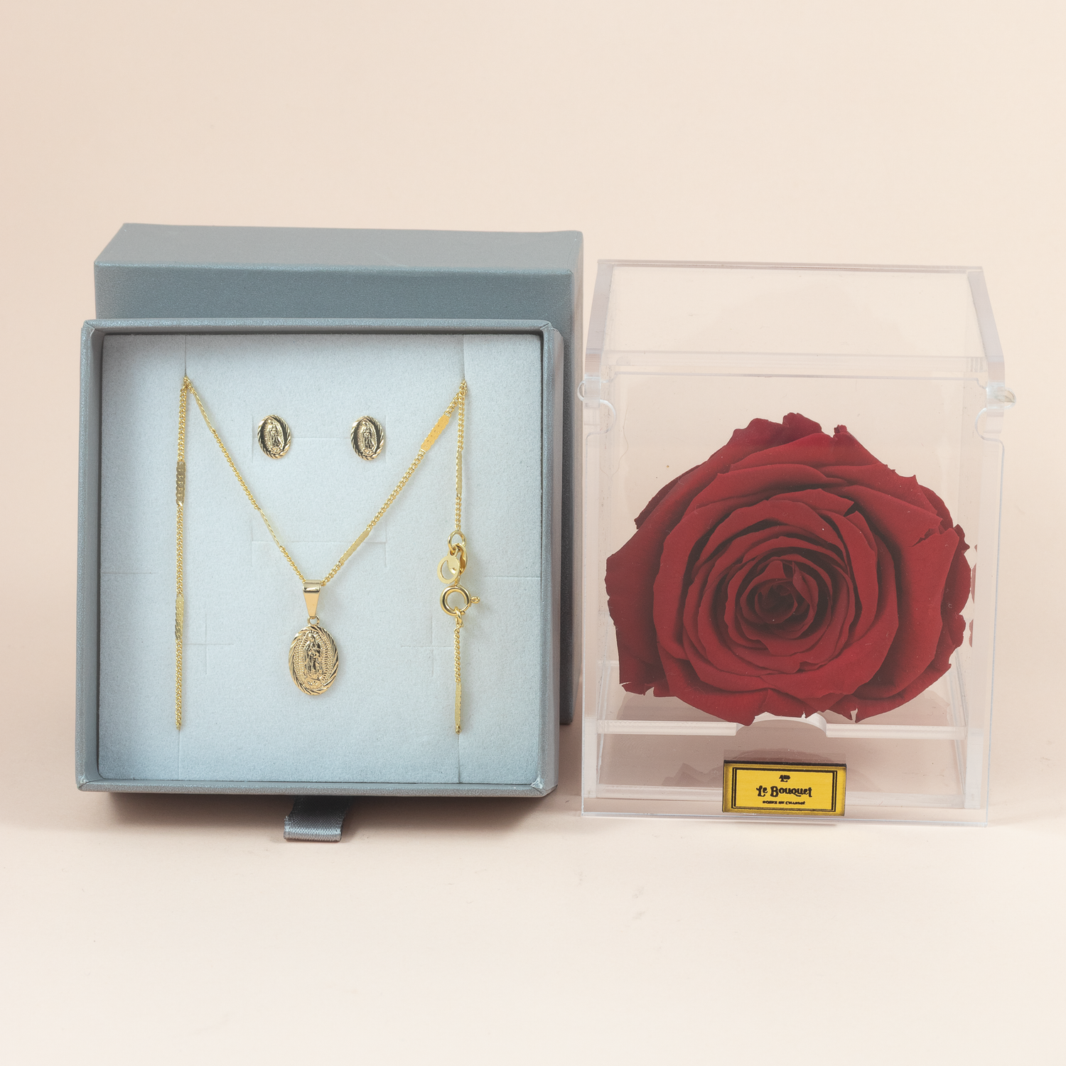 Set Guadalupe + Rosa Eterna