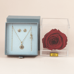 Set San Benito + Rosa Eterna - Vibrantto Joyas y Accesorios - OC34223-OC27055-C829