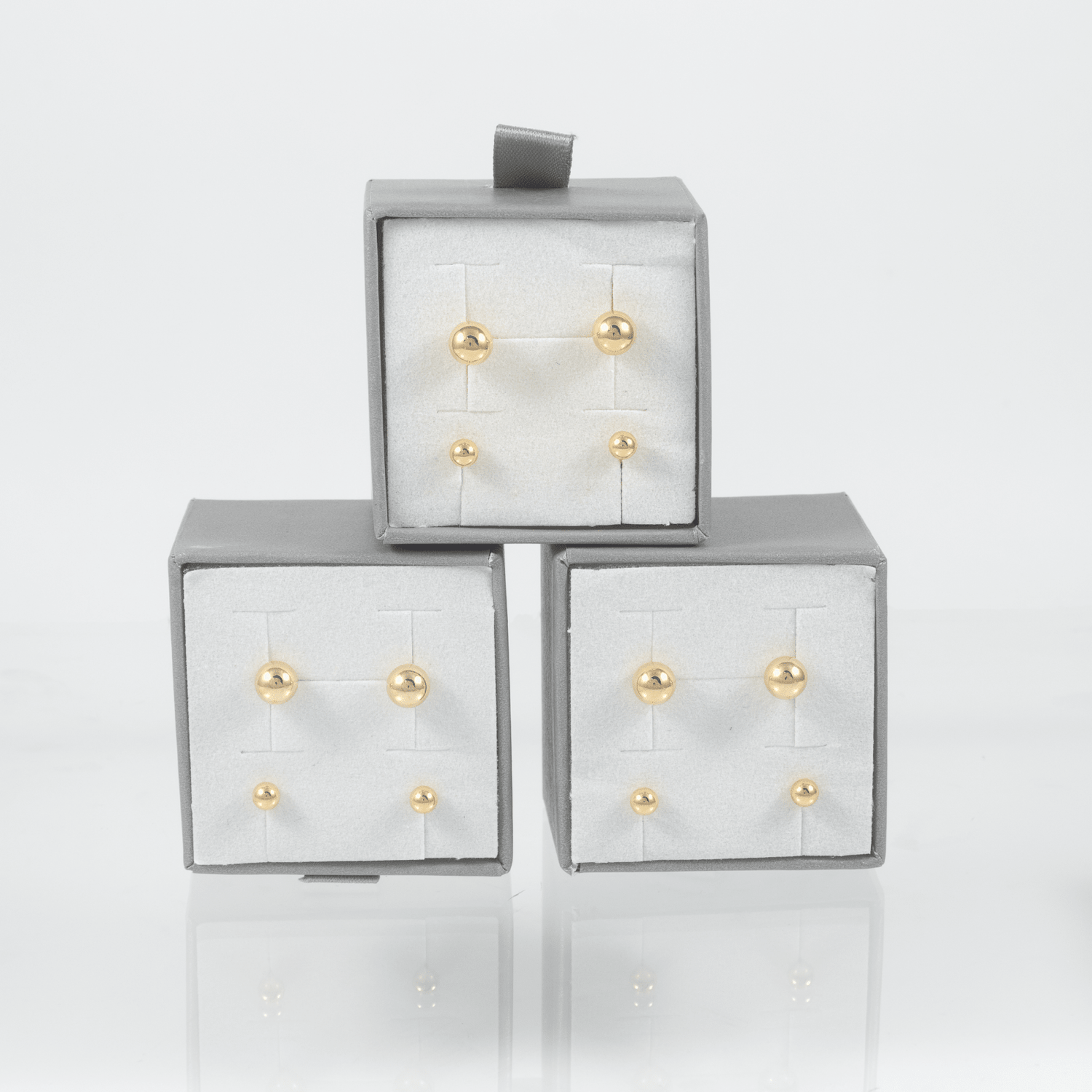 Set Aretes Balín x 6 pares - Vibrantto Joyas y Accesorios - 33034-34011