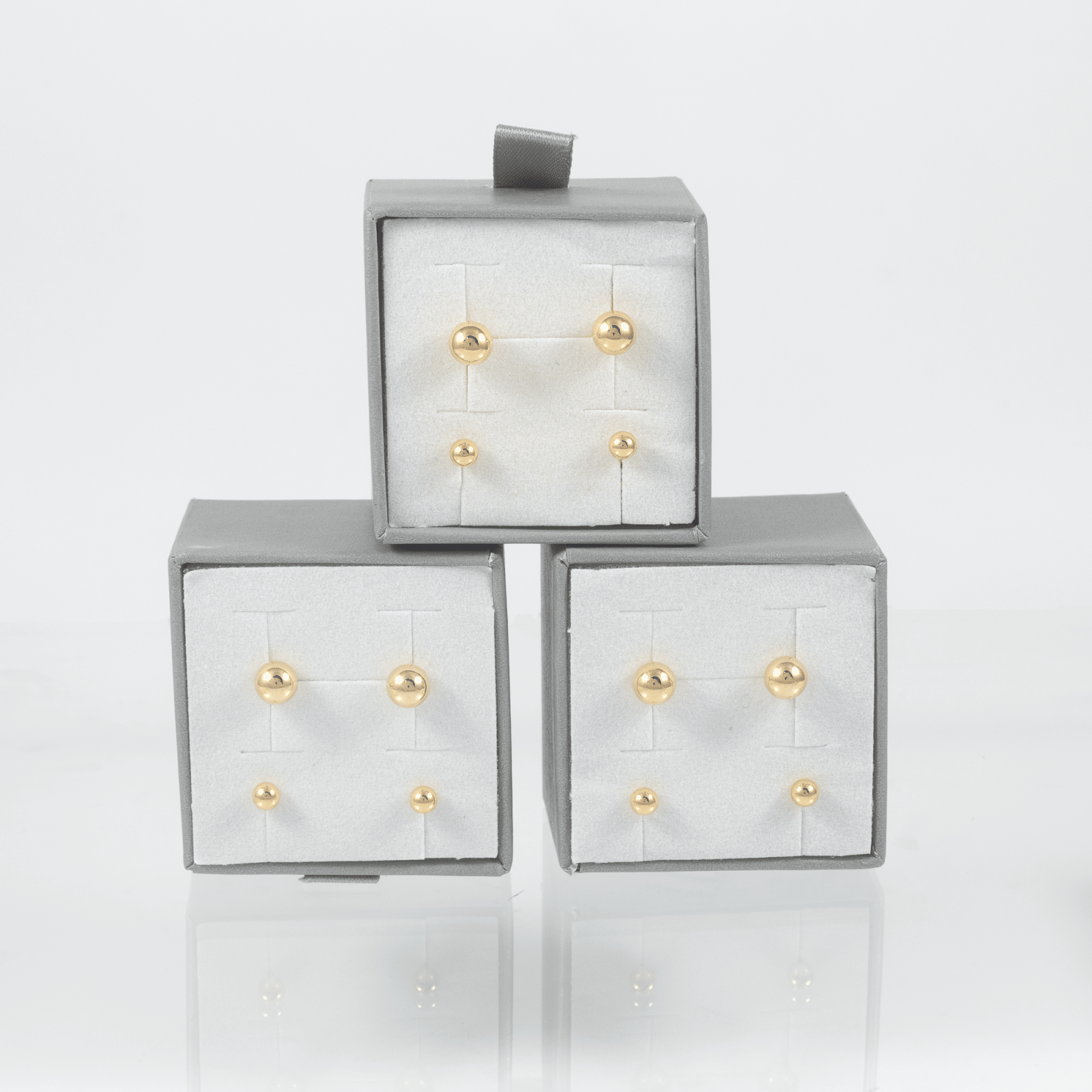 Set Aretes Balín x 6 pares - Vibrantto Joyas y Accesorios - 33034-34011