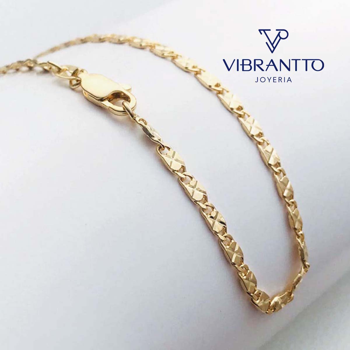 Tobillera Destellos 2.5 Mm 24.5 Cm - Vibrantto Joyería