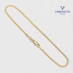 Tobillera Tejido Chino 2 mm 25 cm - Vibrantto Joyería