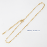 Tobillera Corazones 24cm + ext - Vibrantto Joyas y Accesorios - TOB92