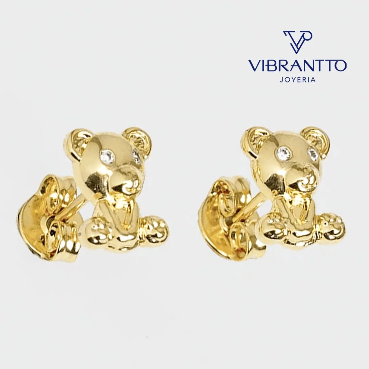 Topo Osito Teddy - Vibrantto Joyería