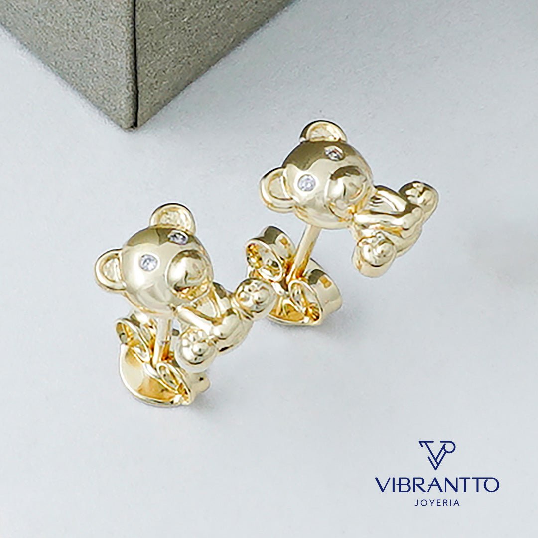 Topo Osito Teddy - Vibrantto Joyería