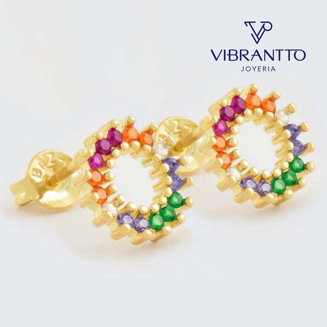 Topo Rainbow - Vibrantto Joyería