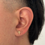 Topo Cruz Lisa - Vibrantto Joyas y Accesorios - OC34216