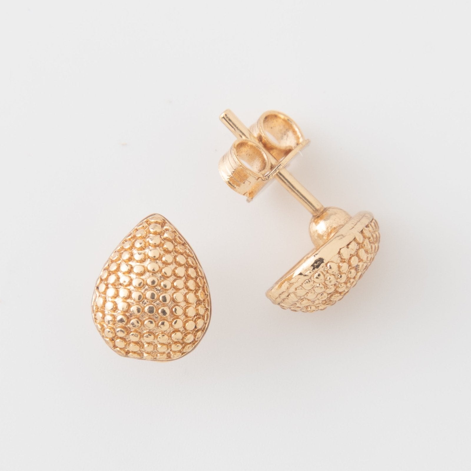 Topo Gota Texturizado - Vibrantto Joyas y Accesorios-T1023