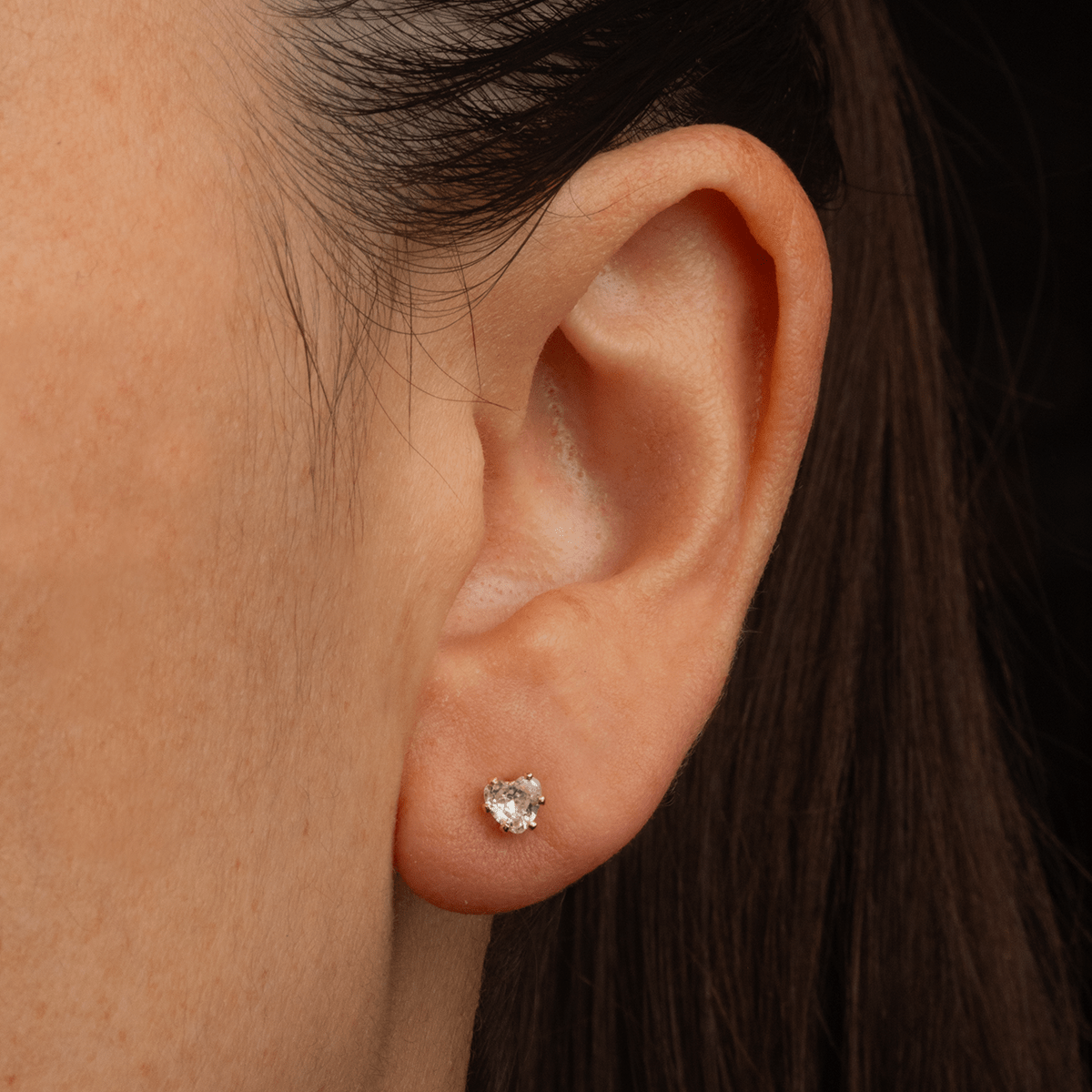 Topo Circon Corazon Cristal - Vibrantto Joyas y Accesorios - T1262