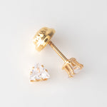 Topo Circon Triangular 4mm (Rosca Seguridad) - Vibrantto Joyas y Accesorios-31032