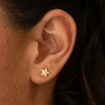 Topo Estrella Bisel 8mm - Vibrantto Joyería - OC34938