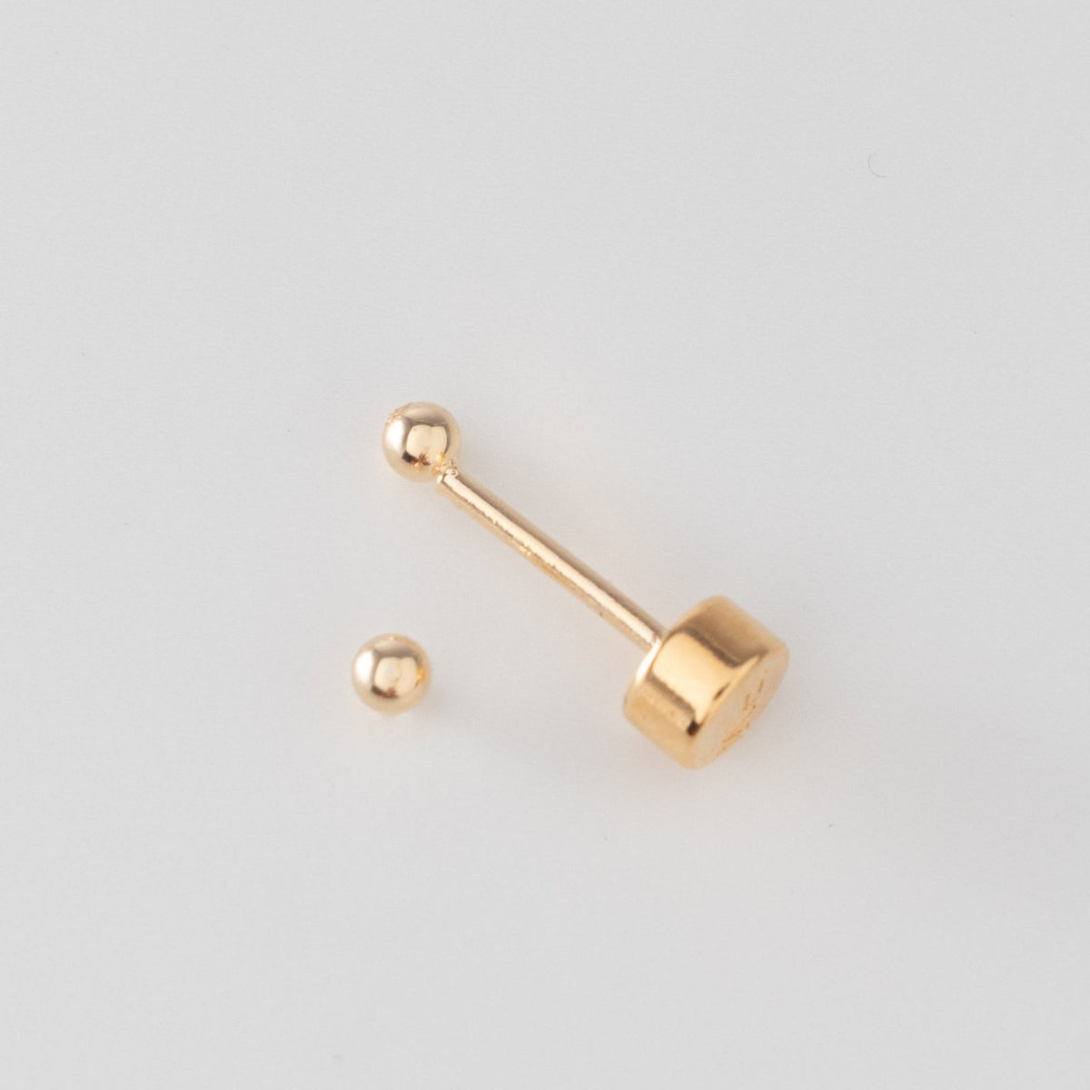Topo Balin 2mm - Rosca de Seguridad - Vibrantto Joyas y Accesorios-9021805-1