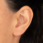 Topo Balin 2mm - Rosca de Seguridad - Vibrantto Joyas y Accesorios-9021805-1
