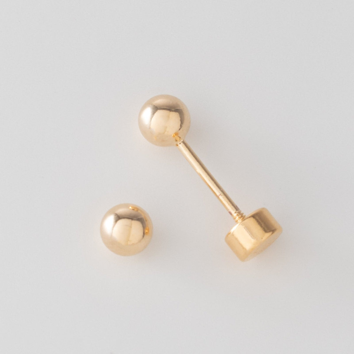 Topo Balin 4mm - Rosca de Seguridad - Vibrantto Joyas y Accesorios-9021810