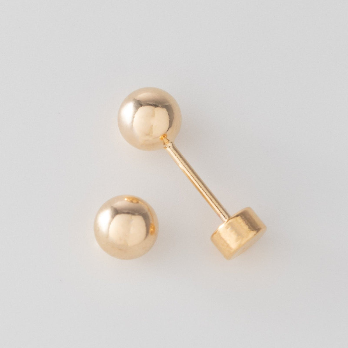 Topo Balin 5mm - Rosca de Seguridad - Vibrantto Joyas y Accesorios-