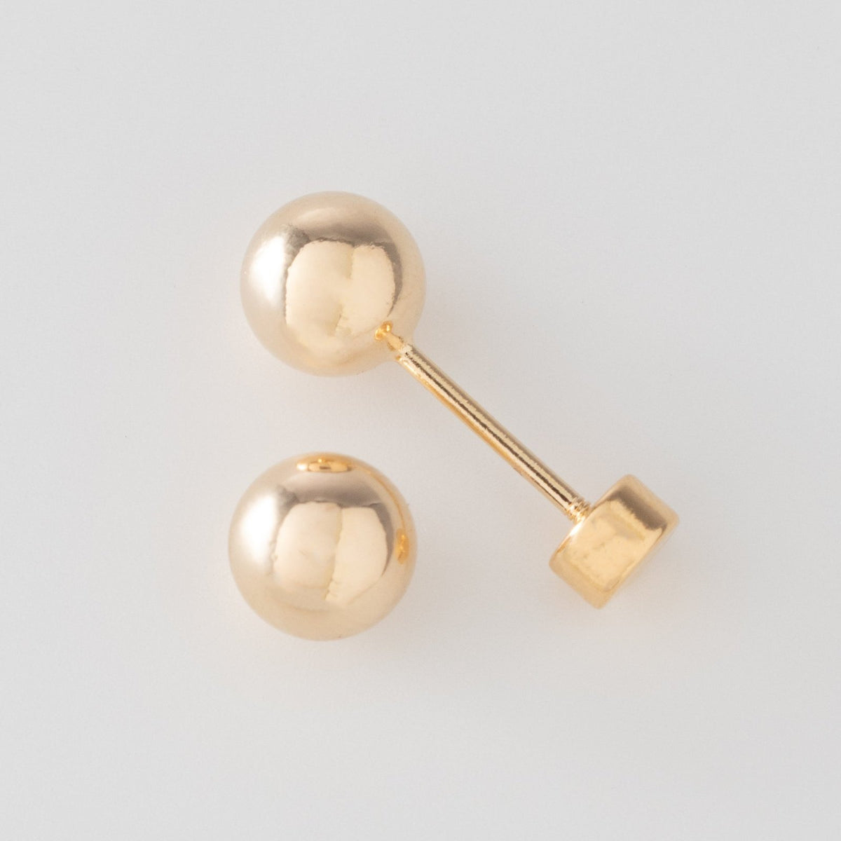 Topo Balin 6mm - Rosca de Seguridad - Vibrantto Joyas y Accesorios-