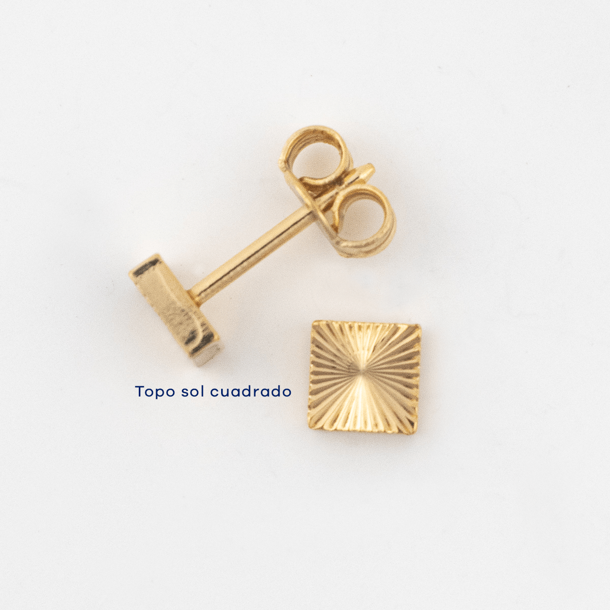 Topo Cuadrado 5mm - Vibrantto Joyería - OC34733