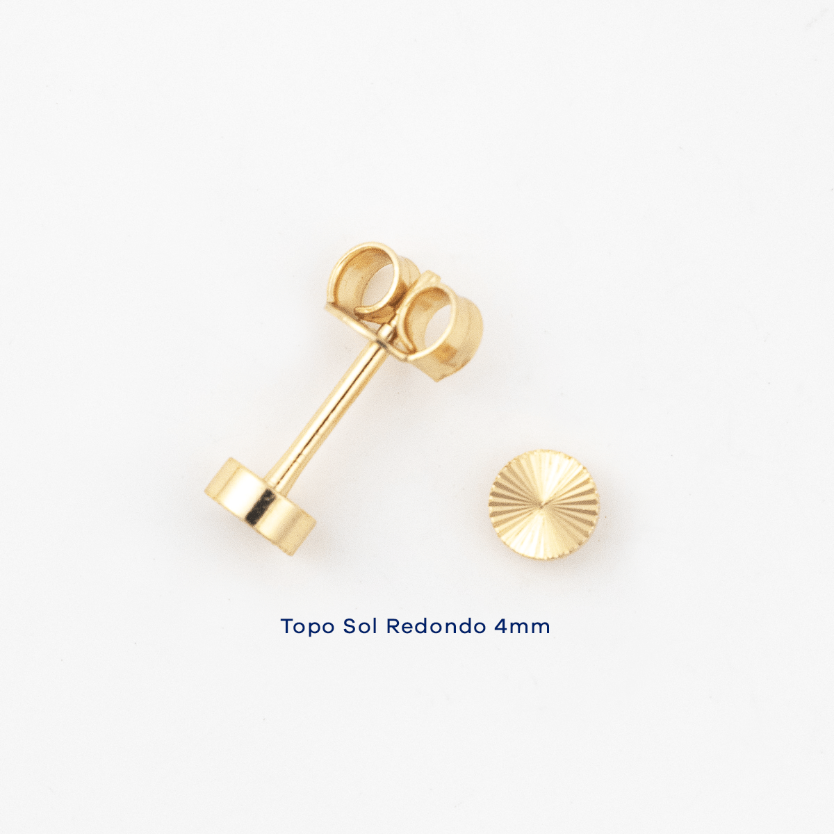 Topo Sol 4mm - Vibrantto Joyería - T182